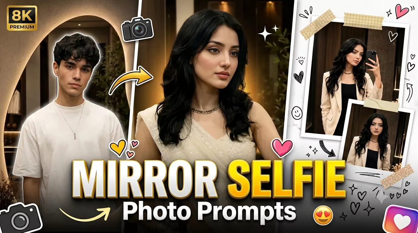 Mirror Selfie Photo Prompts 2026