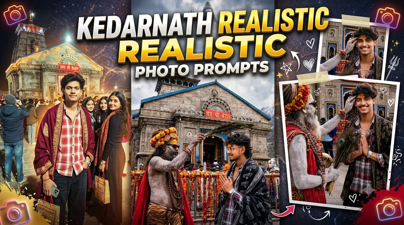 New Kedarnath AI Photo Editing Prompt - 2026